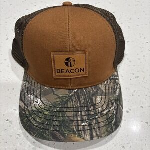 Real Tree PSG Camo Hat Beacon Cap Premium Headwear One Size Adjustable